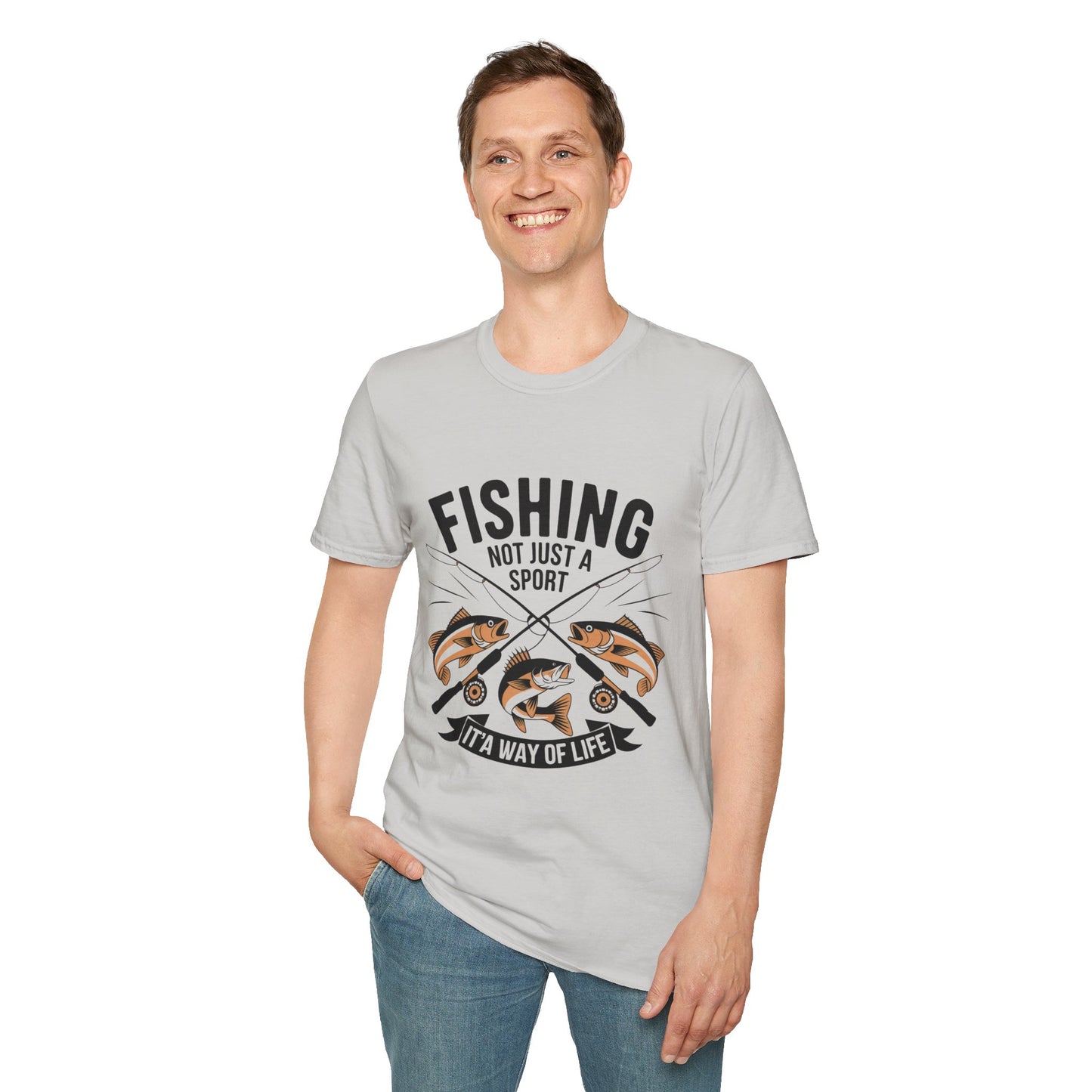 Fishing Is Not Just A Sport Its A Way of Life Fishing T-Shirt