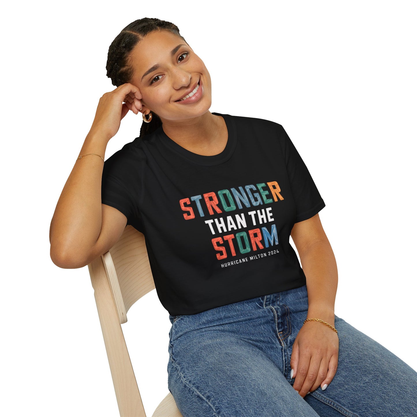 Stronger than the Storm Hurricane Milton T-Shirt 2024