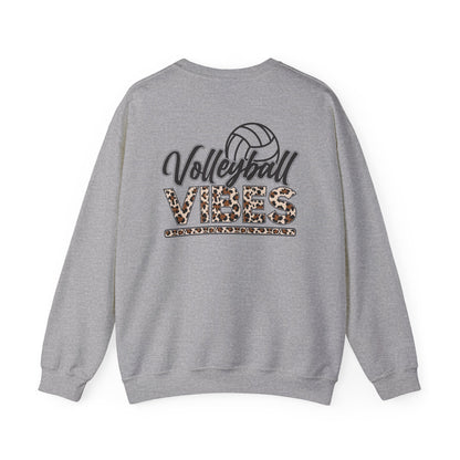 Volleyball Vibes Leopard Sweatshirt