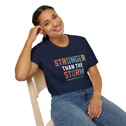 Stronger than the Storm Hurricane Milton T-Shirt 2024