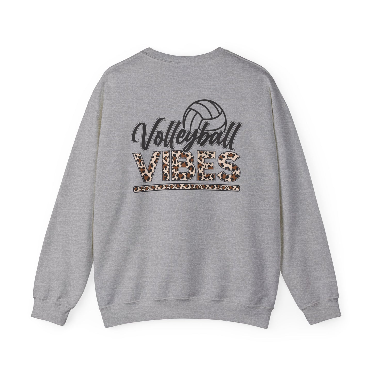 Baseball Vibes Leopard Sweatshirt