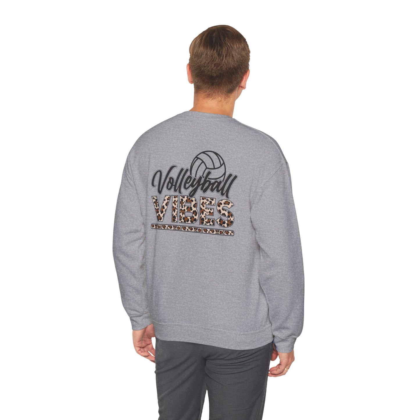 Baseball Vibes Leopard Sweatshirt