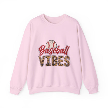 Baseball Vibes Leopard Sweatshirt