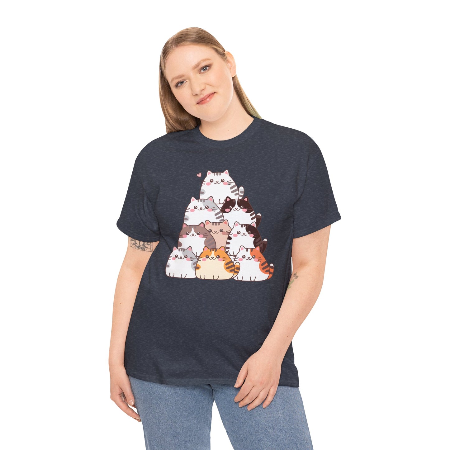 Cat Cute Kitty Cats Kawaii Tee