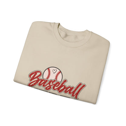 Baseball Vibes Leopard Sweatshirt