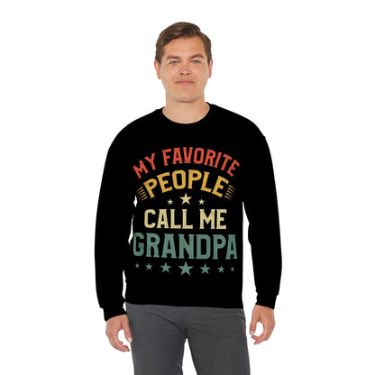 My Favorite People Call Me Grandpa Sweatshirts For Men