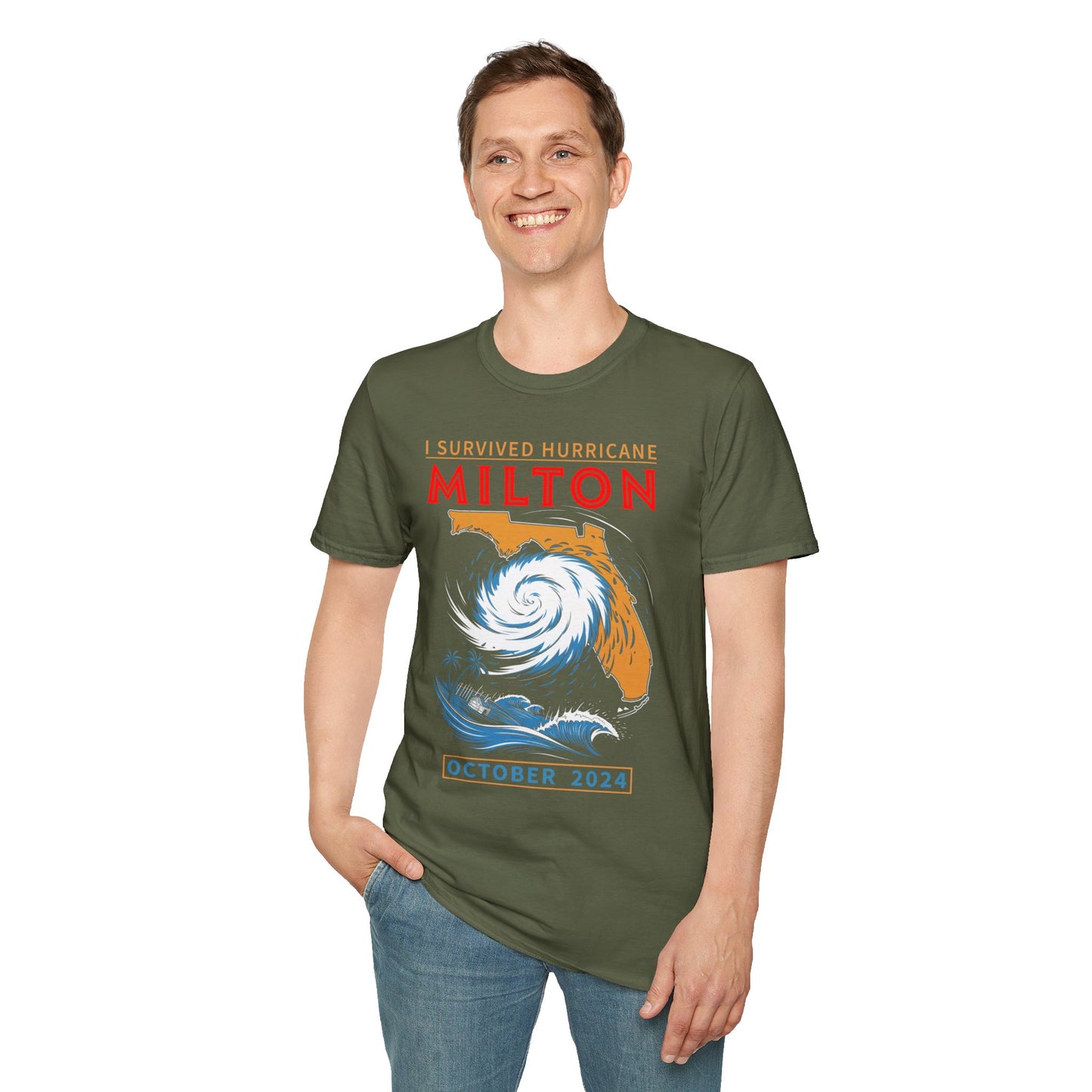 I Survived Hurricane Milton T-Shirt