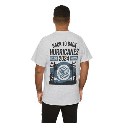 Hurricane Helene Milton 2024 Lineman T-Shirt