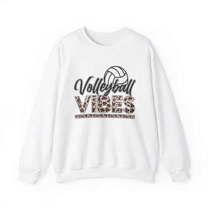 Volleyball Vibes Leopard Sweatshirt