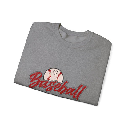 Baseball Vibes Leopard Sweatshirt