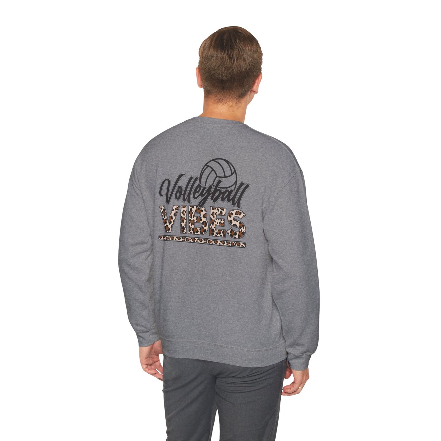 Baseball Vibes Leopard Sweatshirt