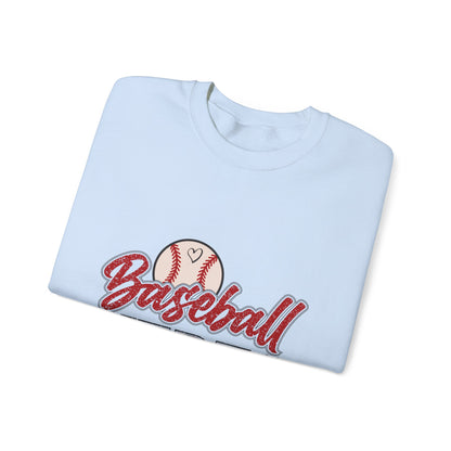 Baseball Vibes Leopard Sweatshirt