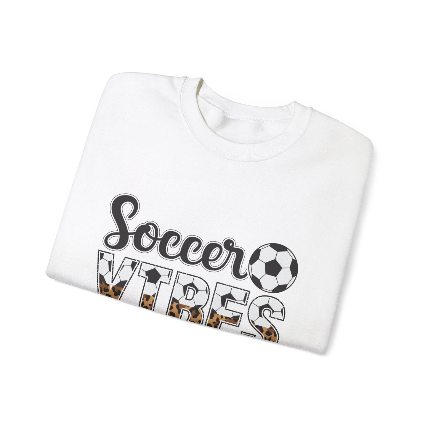 Soccer Vibes Leopard Sweatshirt