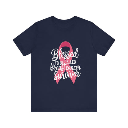 Blessed To Be Called Breast Cancer Survivor Awareness Women T-Shirt