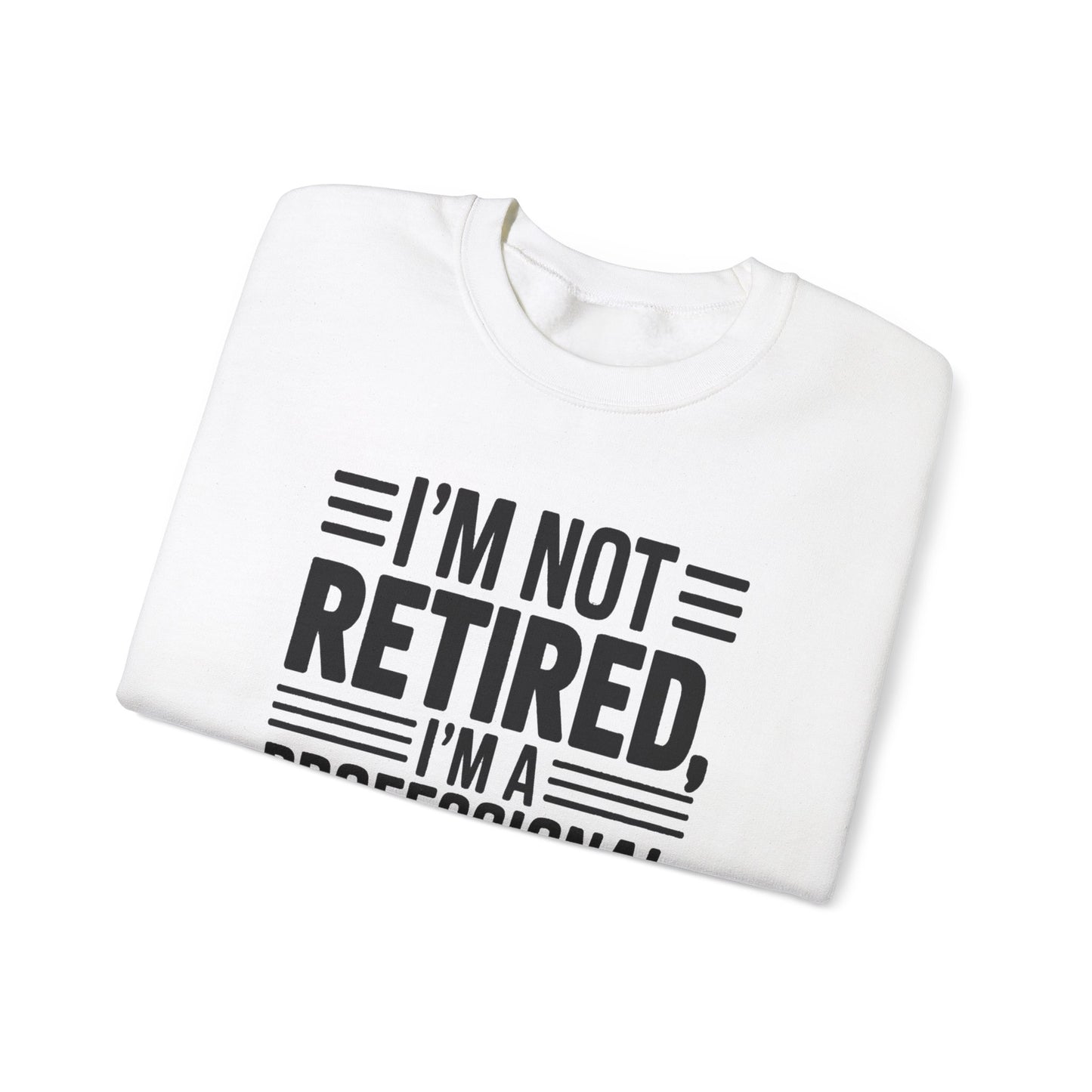 Grandpa Crewneck Sweatshirt - I'm Not Retired Design