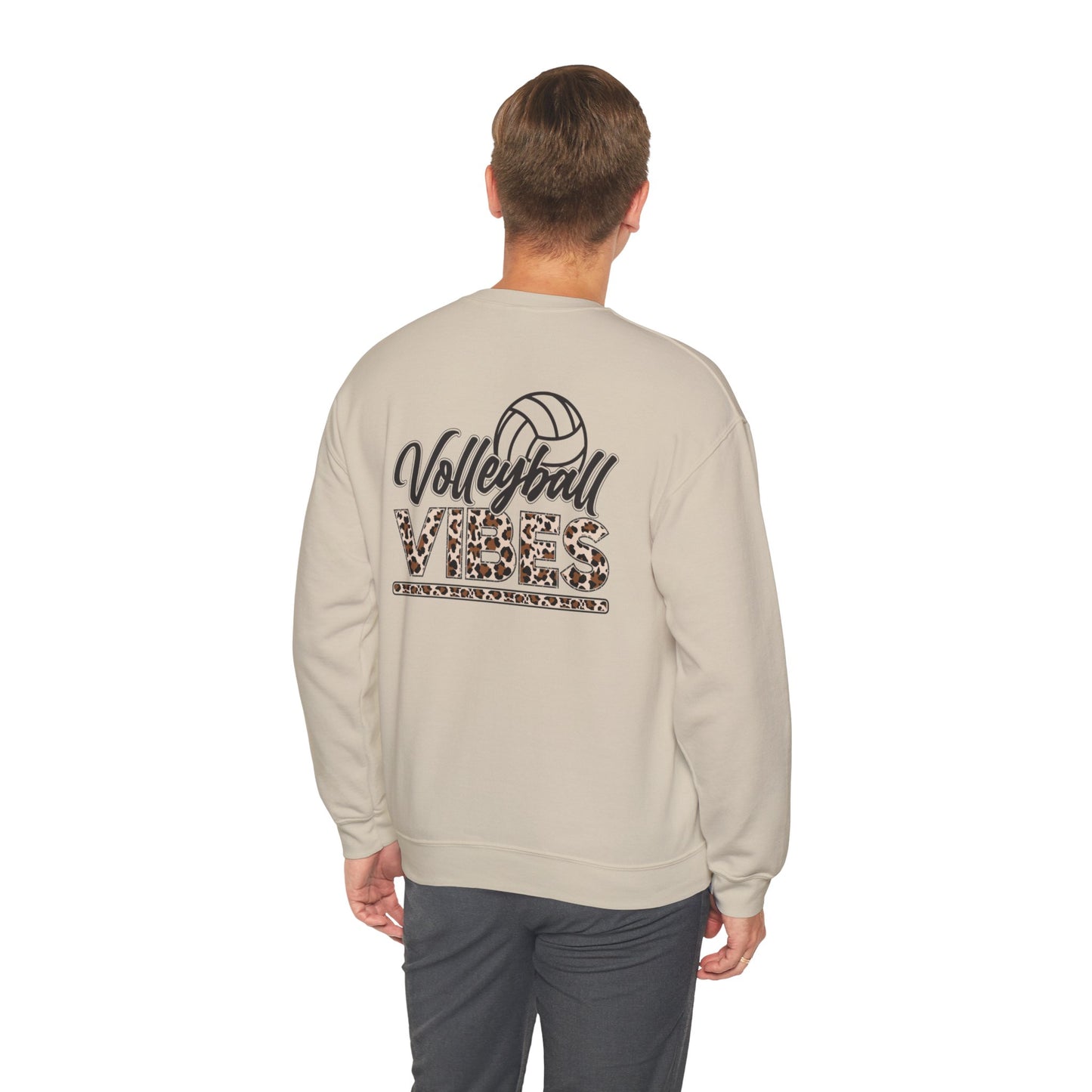 Baseball Vibes Leopard Sweatshirt