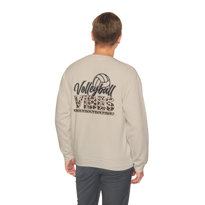 Baseball Vibes Leopard Sweatshirt