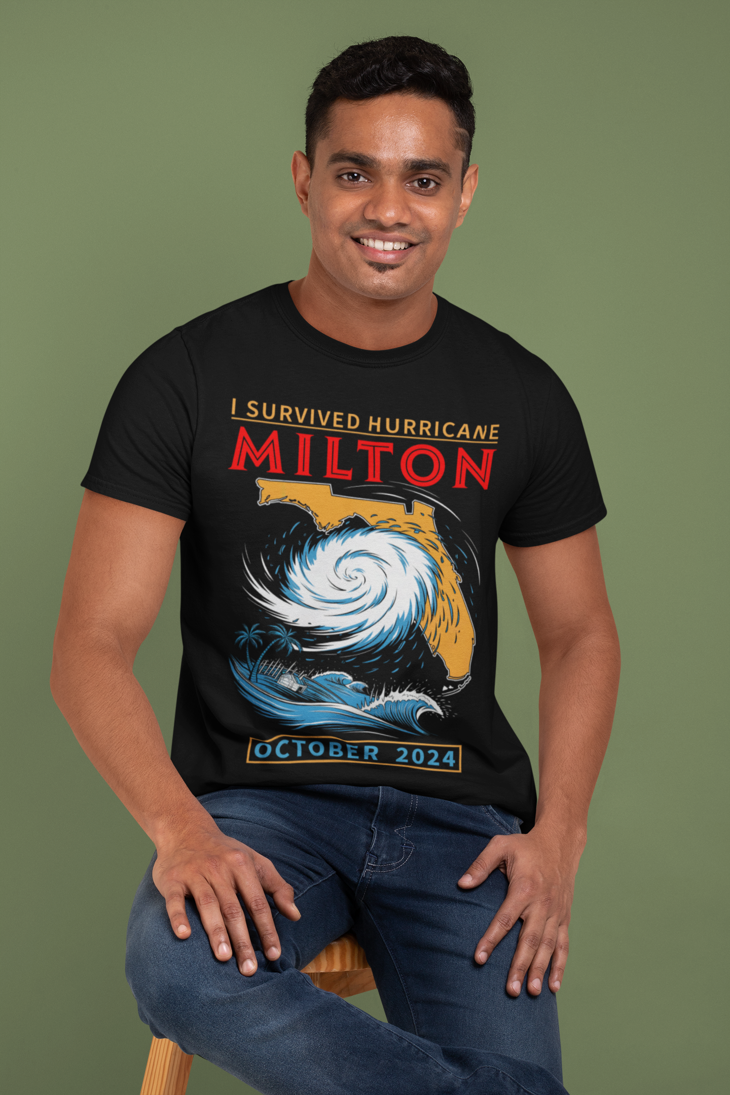 I Survived Hurricane Milton T-Shirt