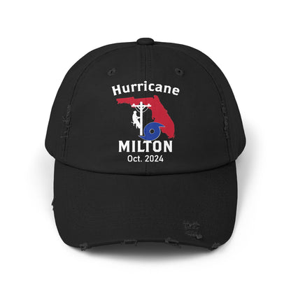 
Hurricane Milton hat 2024, Stronger than the Storm, Hurricane hat  Gift, Inspirational hat, Lineman hat